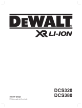 DeWalt DCS320 Používateľská príručka