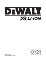 DeWalt DCD720 Používateľská príručka