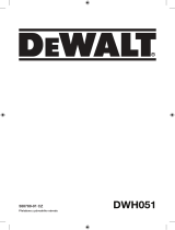 DeWalt DWH051 Používateľská príručka