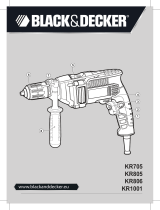 Black & Decker KR705 Používateľská príručka