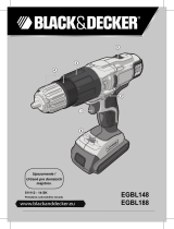 Black & Decker EGBL148 Používateľská príručka