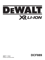 DeWalt DCF889 Používateľská príručka