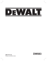 DeWalt DW083 Používateľská príručka