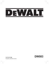 DeWalt DW083 Používateľská príručka