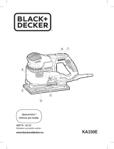 Black & Decker KA330 Používateľská príručka