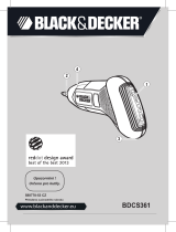 Black & Decker BDCS361 Používateľská príručka