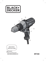 Black & Decker MT350 Používateľská príručka