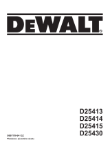 DeWalt D25430K Používateľská príručka