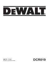 DeWalt DCR019 Používateľská príručka