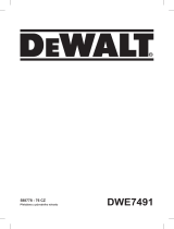 DeWalt DWE7491 Používateľská príručka