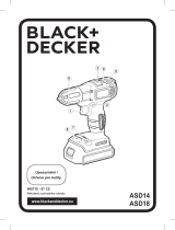 Black & Decker ASD18 Používateľská príručka