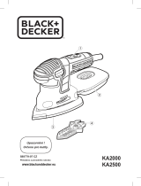 Black & Decker KA2500 Používateľská príručka