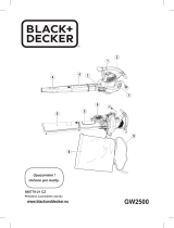 Black & Decker GW2500 Používateľská príručka