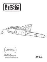 Black & Decker CS1840 Používateľská príručka