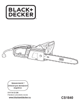 BLACK+DECKER CS1840 Používateľská príručka