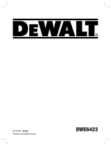 DeWalt DWE6423 Používateľská príručka