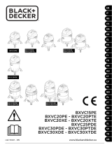 Black & Decker BXVC25PDE Používateľská príručka