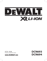 DeWalt DCN693 Používateľská príručka