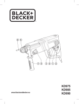 BLACK+DECKER KD985 Používateľská príručka