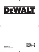DeWalt DWS774 Používateľská príručka