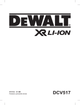 DeWalt DCV517N Používateľská príručka