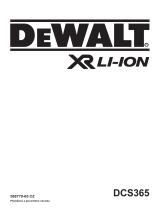 DeWalt DCS365 Používateľská príručka