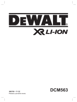 DeWalt DCM563 Používateľská príručka