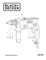 Black & Decker KR750K-FR Návod na obsluhu