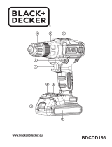 Black & Decker BDCDD186 Používateľská príručka