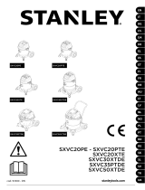 Stanley SXFVC35PTDE Používateľská príručka