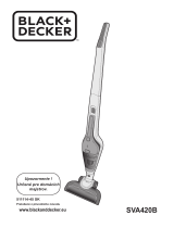 Black & Decker SVA420B Používateľská príručka