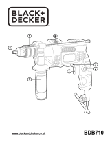 Black & Decker BDB710 Používateľská príručka
