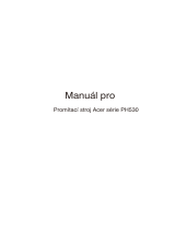 Acer PH530 Používateľská príručka