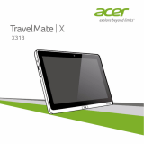 Acer TravelMate X313-E Používateľská príručka