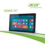 Acer W701 Používateľská príručka