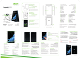 Acer B1-A71 Stručná príručka spustenia