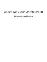 Acer Aspire 2920Z Používateľská príručka