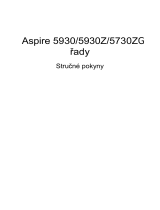 Acer Aspire 5730ZG Stručná príručka spustenia