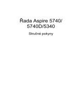 Acer Aspire 5740DG Stručná príručka spustenia