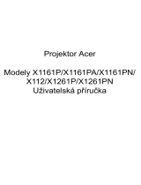 Acer X1261PN Používateľská príručka