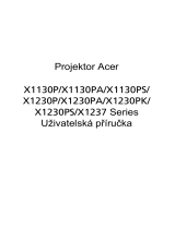 Acer X1230PK Používateľská príručka