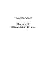 Acer K11 Používateľská príručka