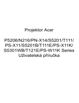 Acer P5206 Používateľská príručka