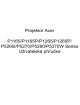 Acer P5270 Používateľská príručka