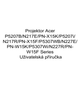 Acer P5307WB Používateľská príručka
