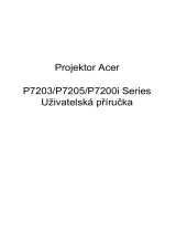 Acer P7205 Používateľská príručka