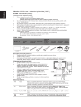 Acer B243W Stručná príručka spustenia