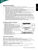 Acer P235HL Stručná príručka spustenia
