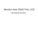 Acer DW271HL Používateľská príručka
