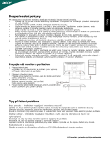 Acer H163HQ Stručná príručka spustenia